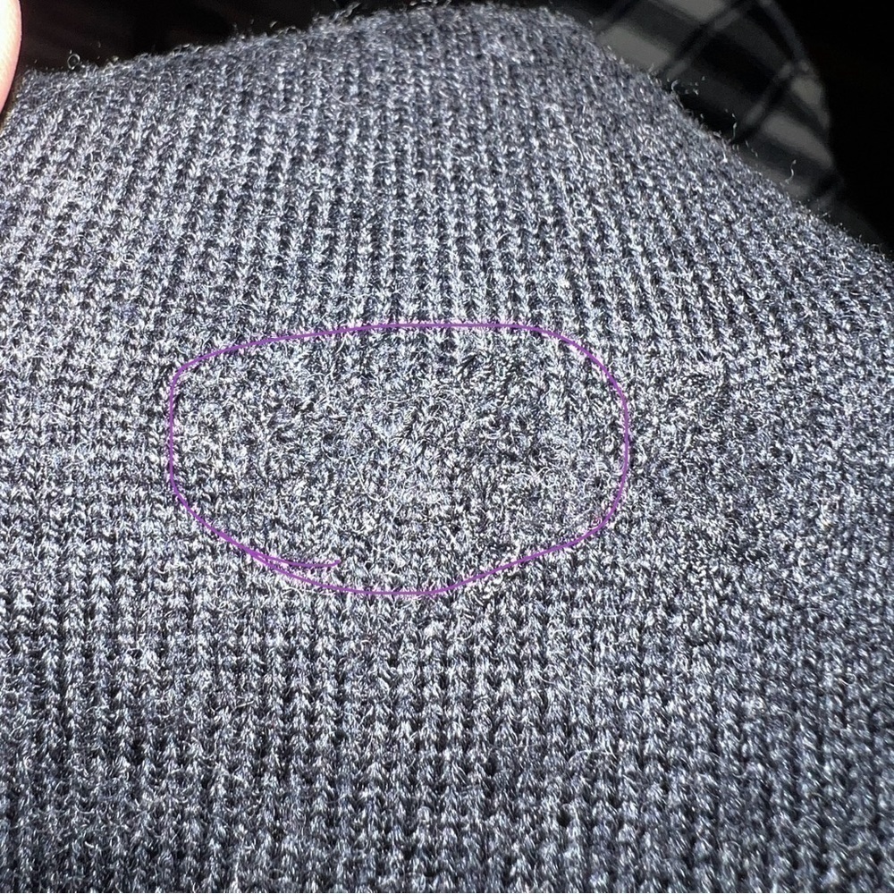 Robert Barakett Men’s Medium Gray 100% Merino Wool Crew Neck Pullover Sweater M - Picture 14 of 14